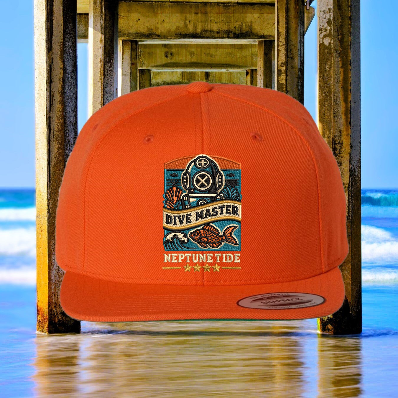 Dive Master Flat Brim - Snapback