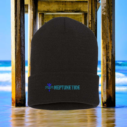 Trident Sunset Cuffed Beanie