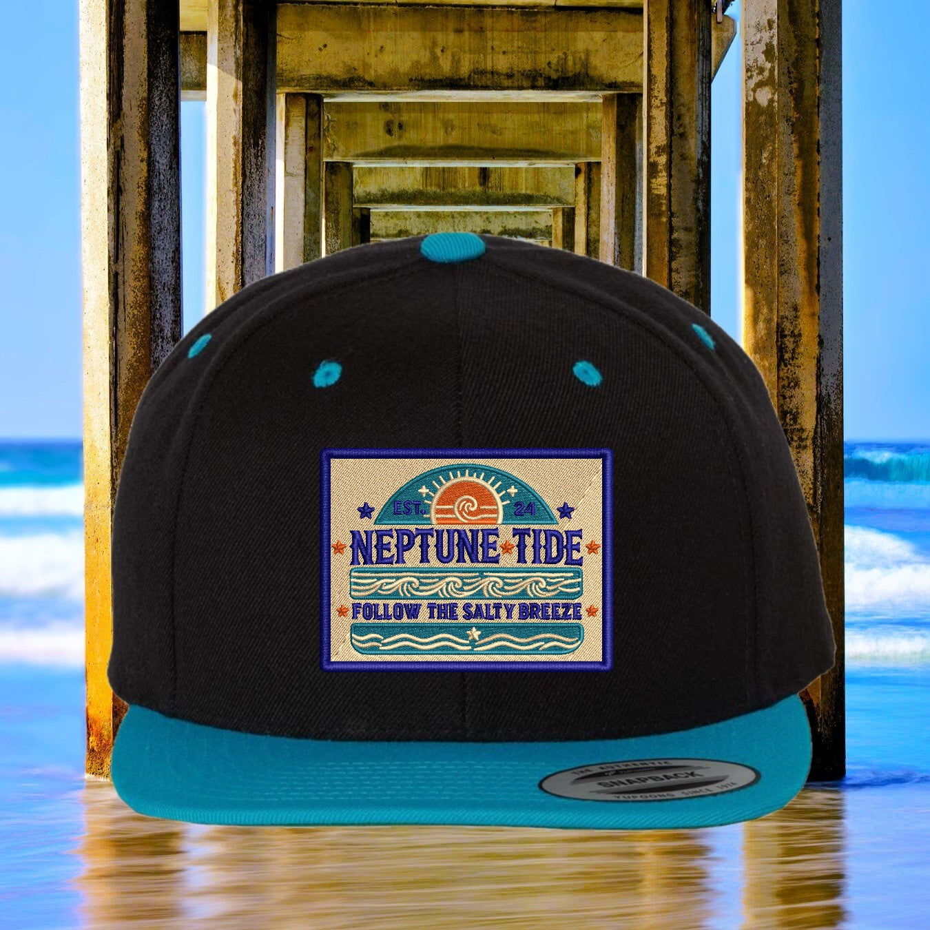 Salty Breeze Flat Brim - Snapback