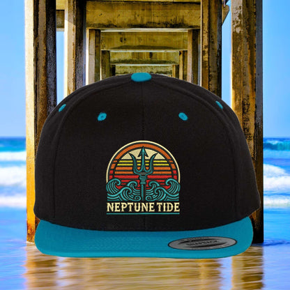 Trident Sunset Flat Brim - Snapback