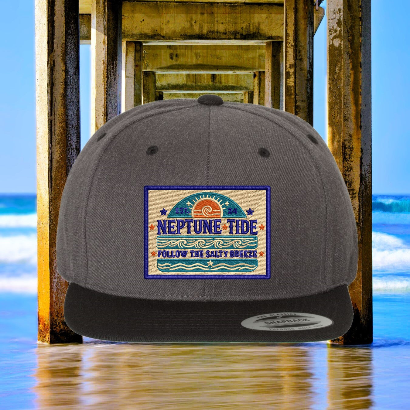 Salty Breeze Flat Brim - Snapback