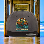 Trident Sunset Flat Brim - Snapback