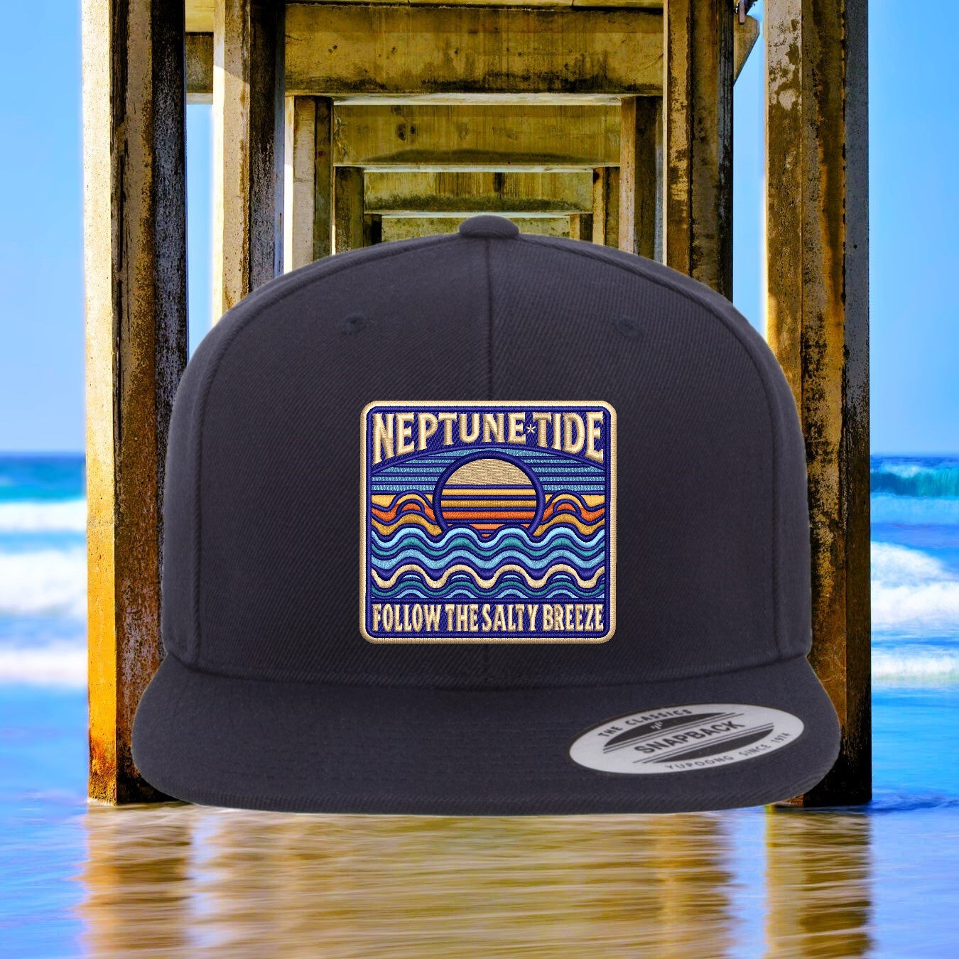 Sunlit Surf Flat Brim - Snapback