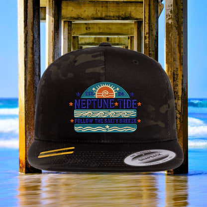 Salty Swell Flat Brim - Snapback