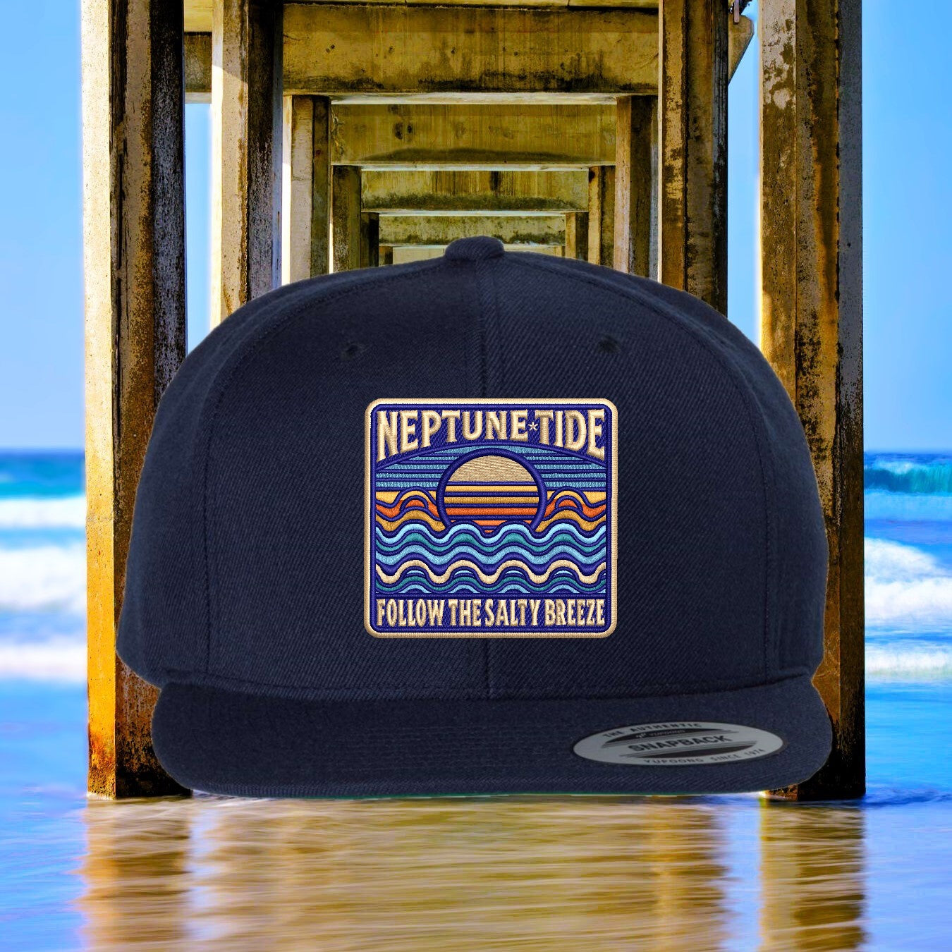 Sunlit Surf Flat Brim - Snapback