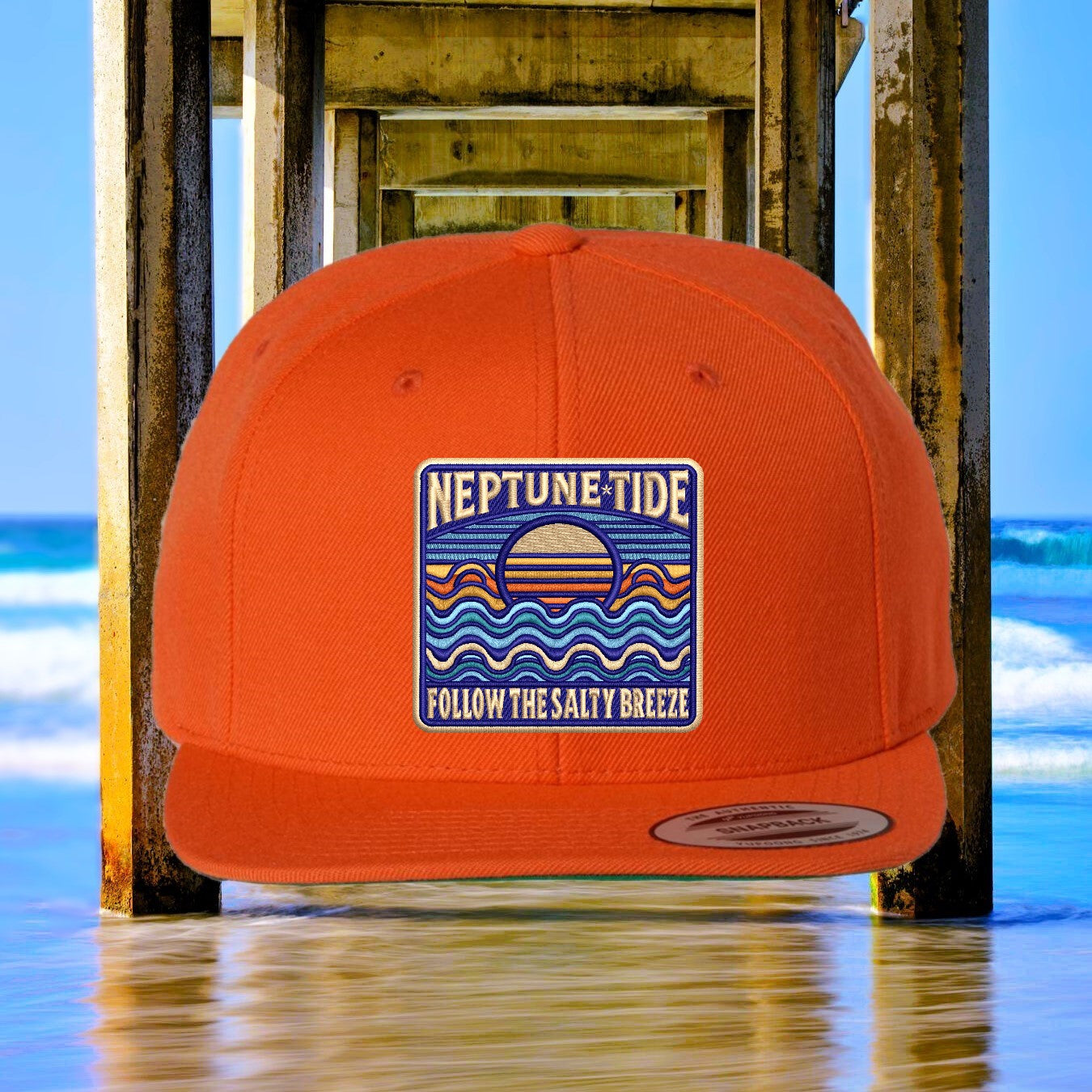 Sunlit Surf Flat Brim - Snapback