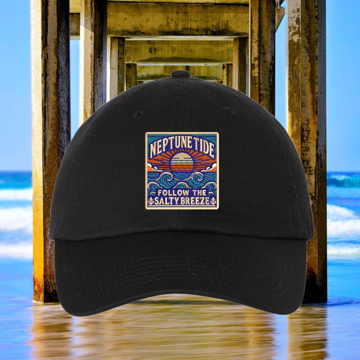 Sunset Breeze Dad Hat - Strapback
