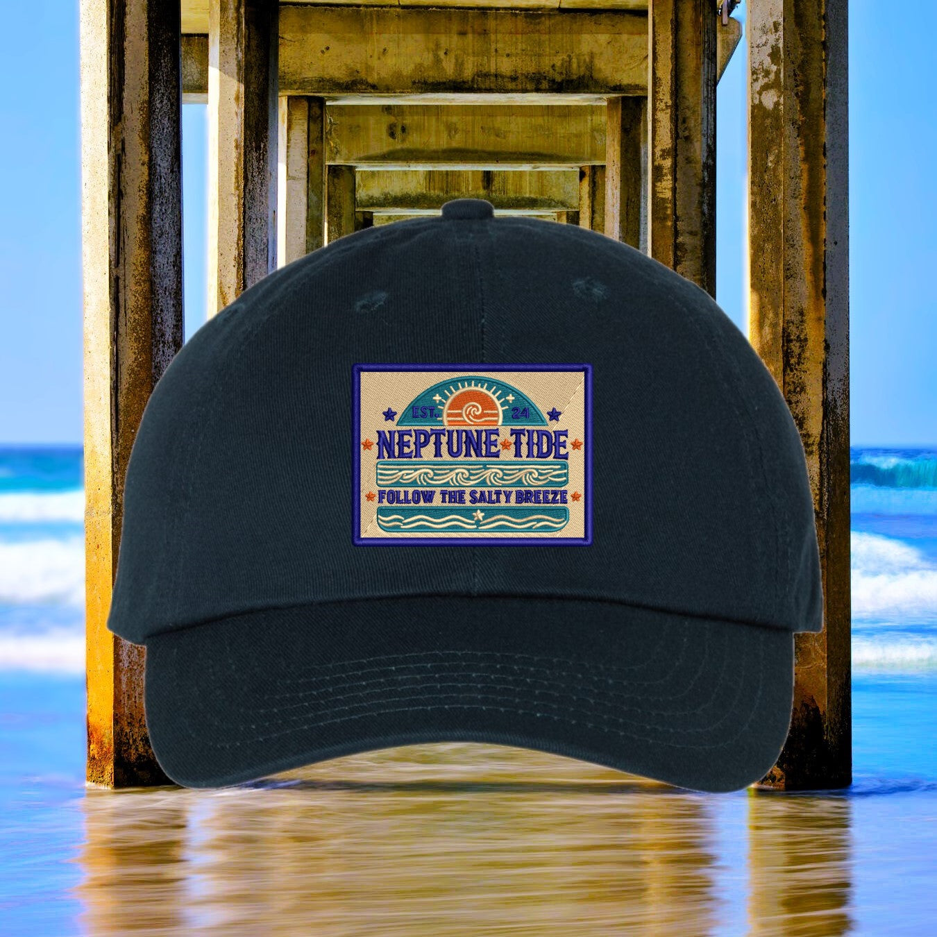 Salty Breeze Dad Hat - Strapback