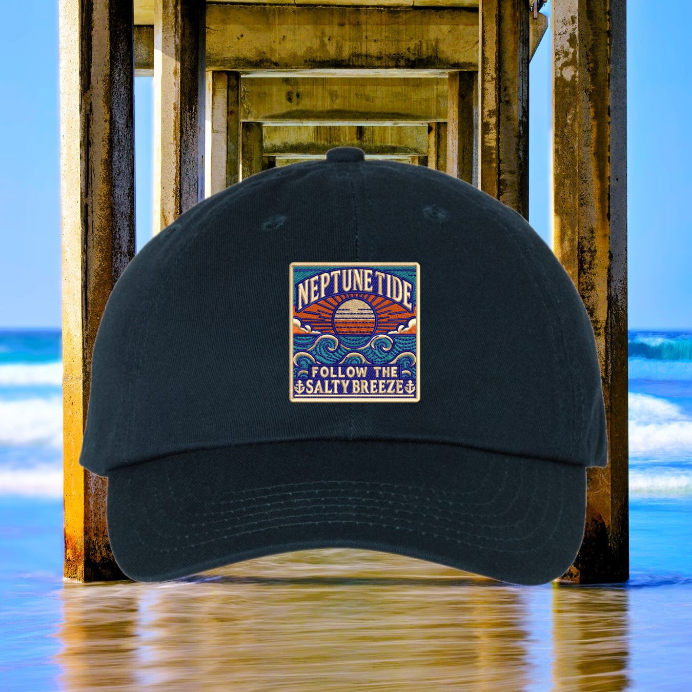 Sunset Breeze Dad Hat - Strapback