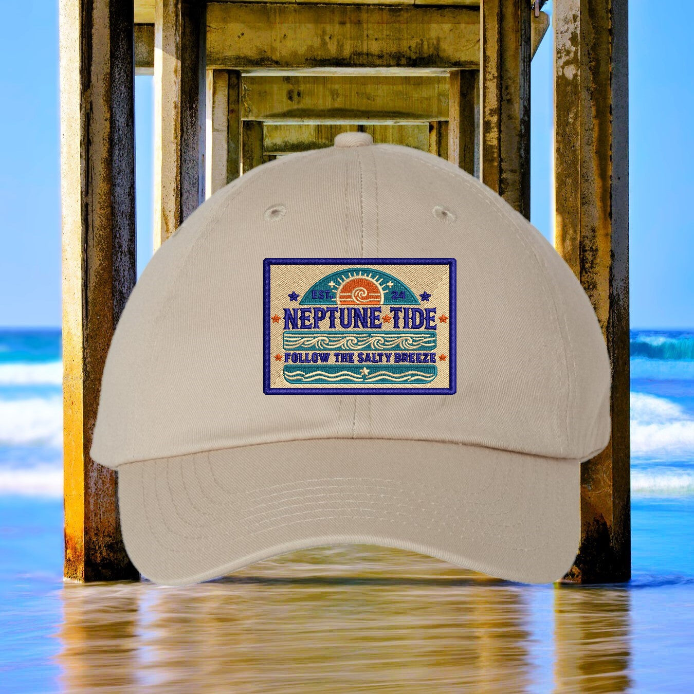 Salty Breeze Dad Hat - Strapback