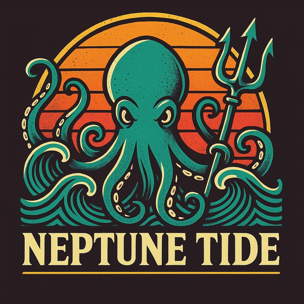 Kraken Neptune Tide design