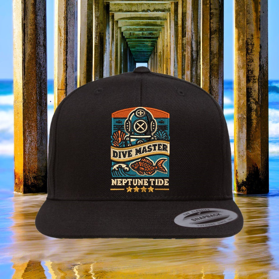 Dive Master flat-brim snapback
